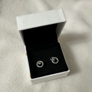 Women’s Pandora Sparkling Circle Stud Earrings